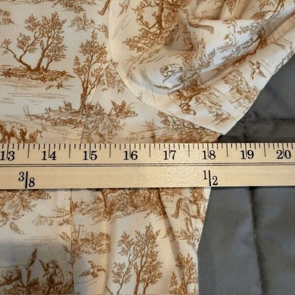 Ariat Clarion Blouse Lightweight Viscose Toile Western Print Ruffles Size XS - Picture 12 of 16